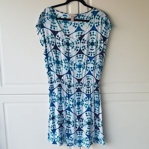 Banana Republic tie dye tunic dress